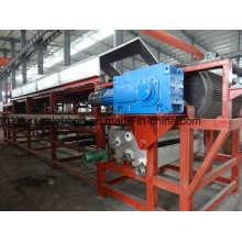 Sludge Dewatering Dzu Rubber Belt Type Vacuum Filter